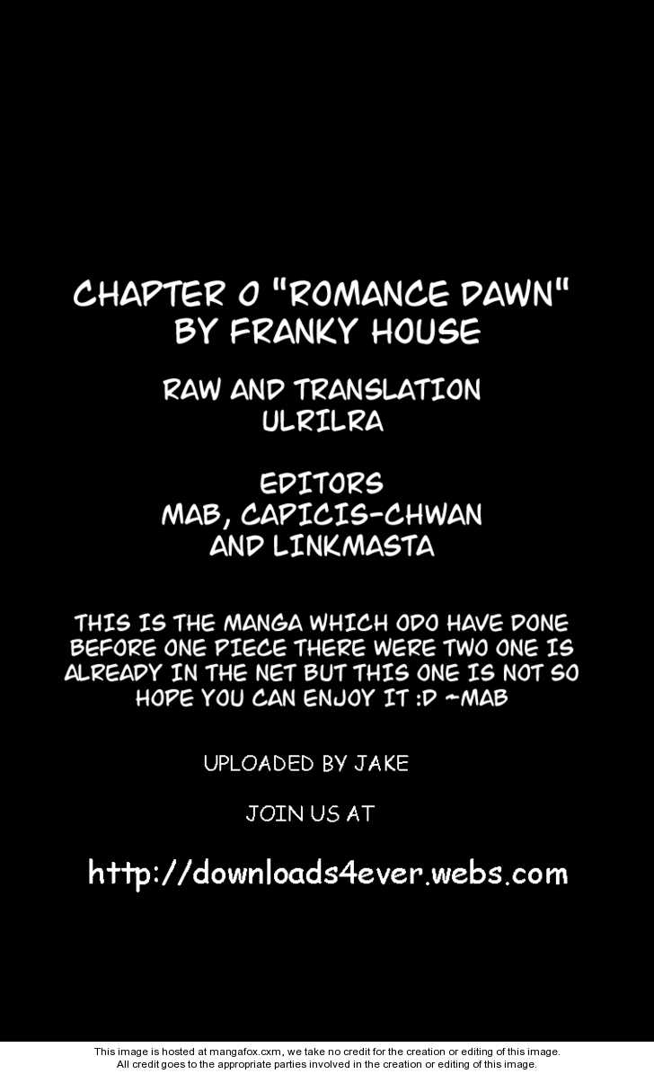 One Piece - Chapter 1.1 : Romance Dawn [Version 1]