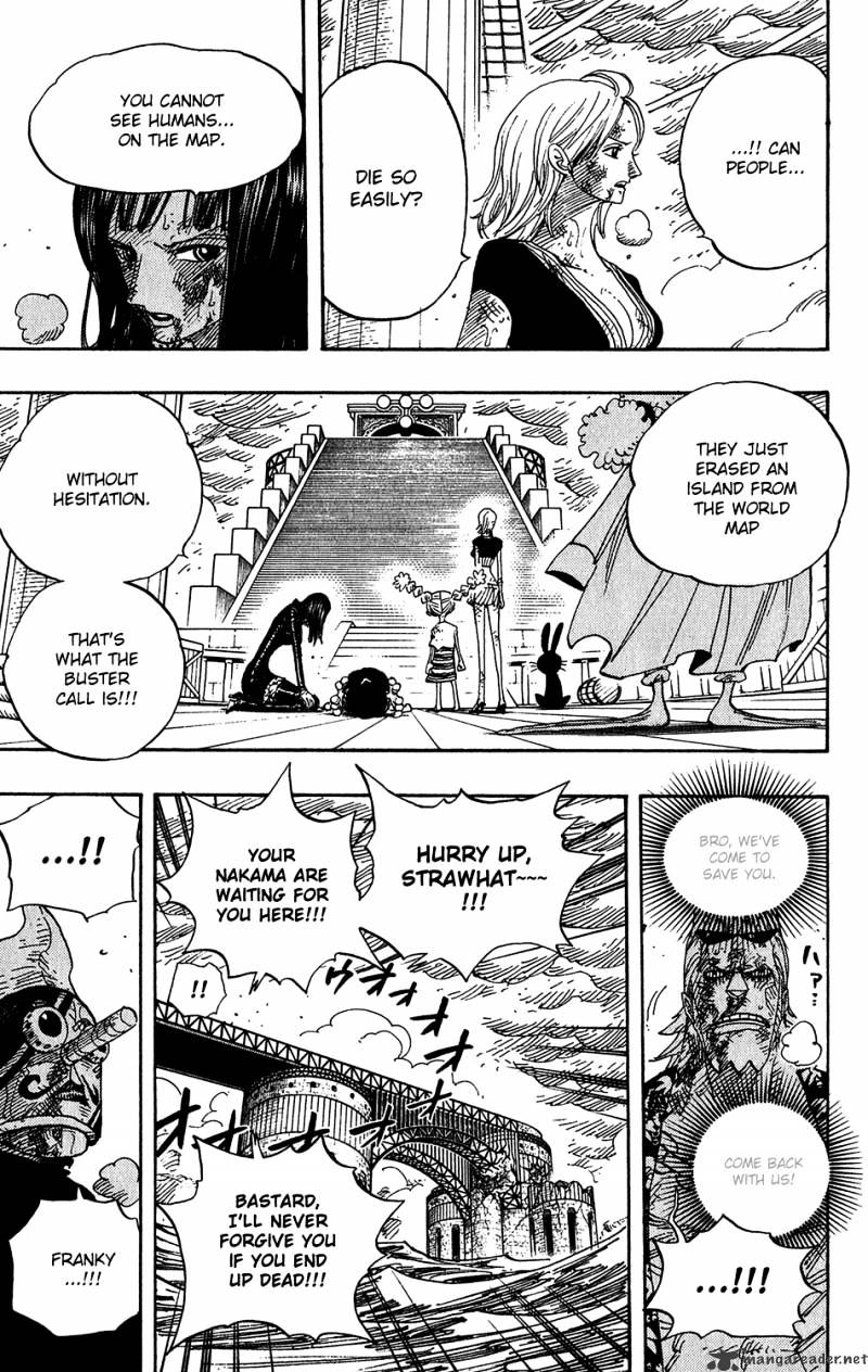 One Piece - Chapter 425 : The Bridge Of Struggle