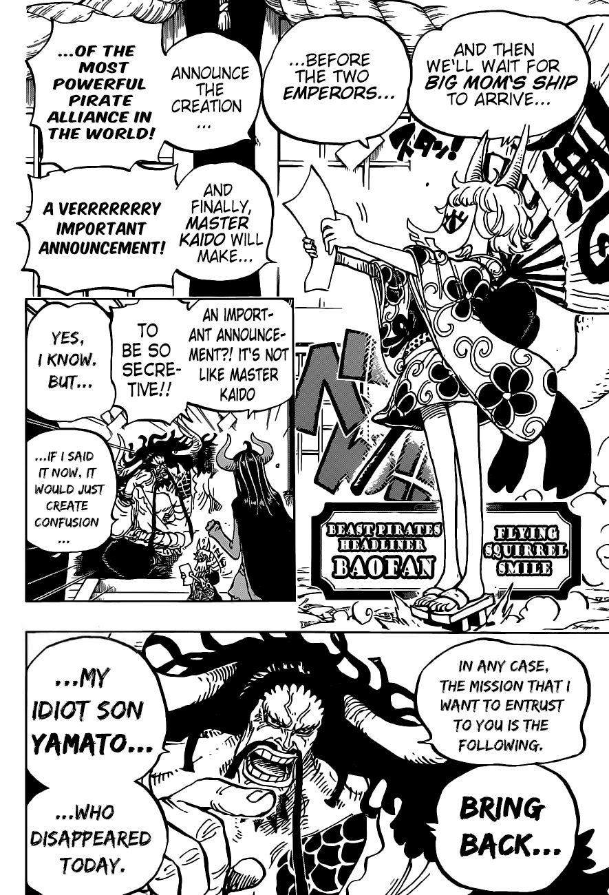 One Piece - Chapter 979: Family Problems