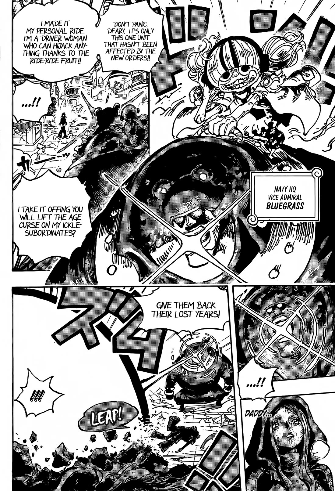 One Piece - Chapter 1094: St. Jay Garcia Saturn Of The Five Elders - The Defence Science Warrior God