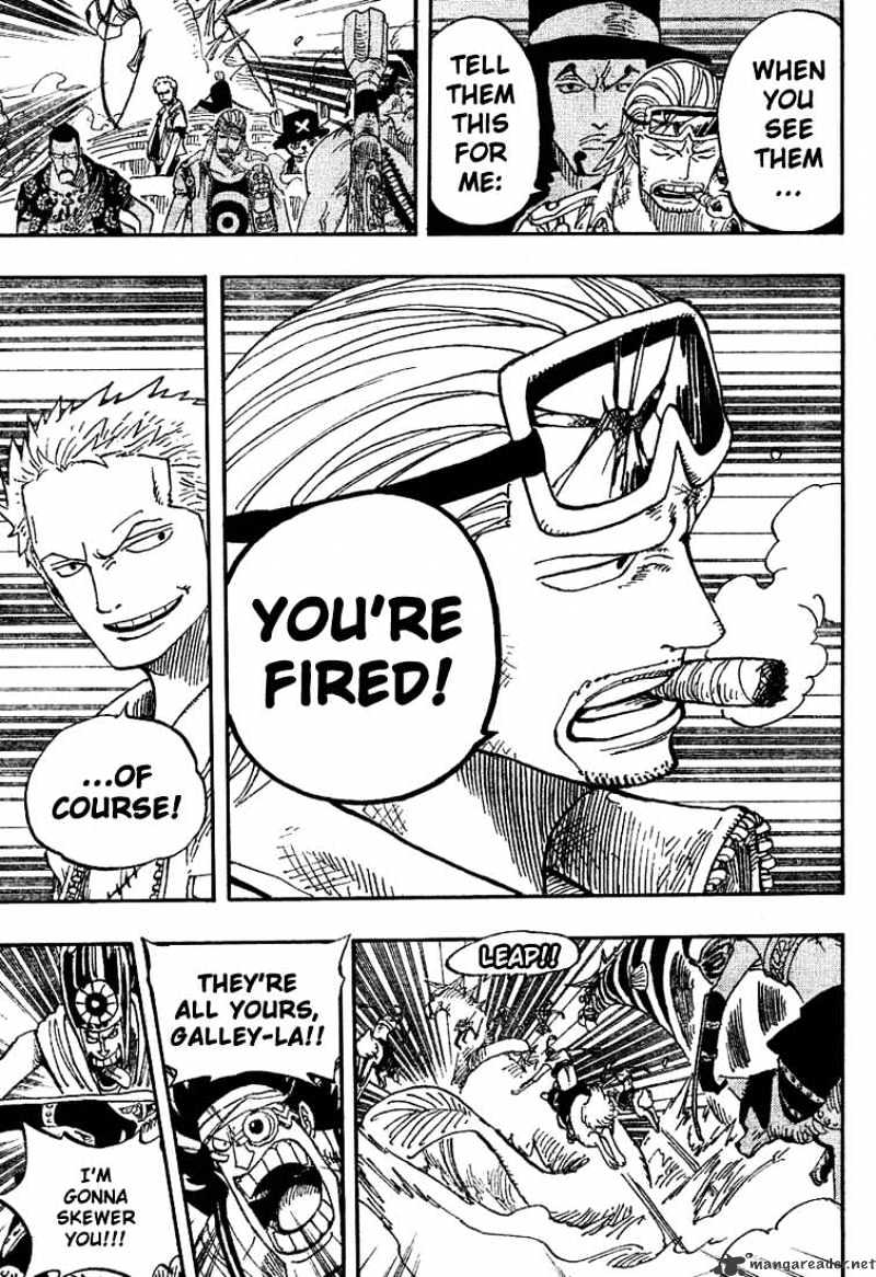 One Piece - Chapter 381 : Fired!