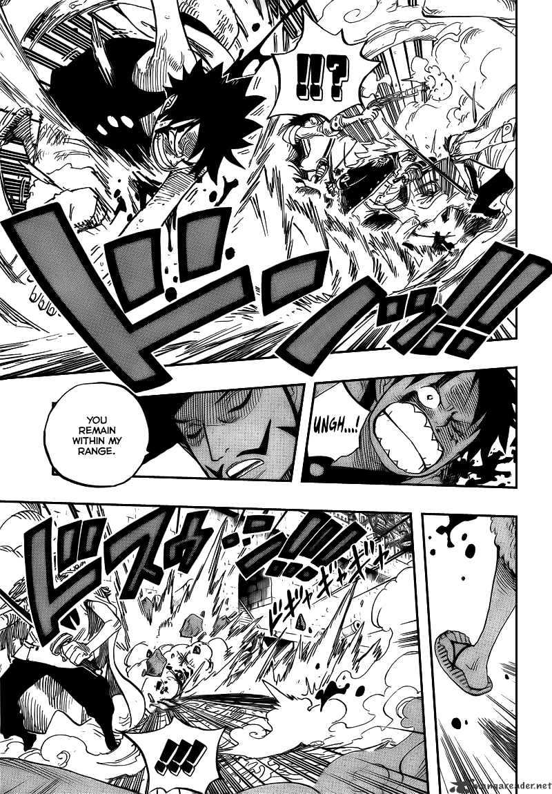 One Piece - Chapter 561 : Luffy Vs Mihawk