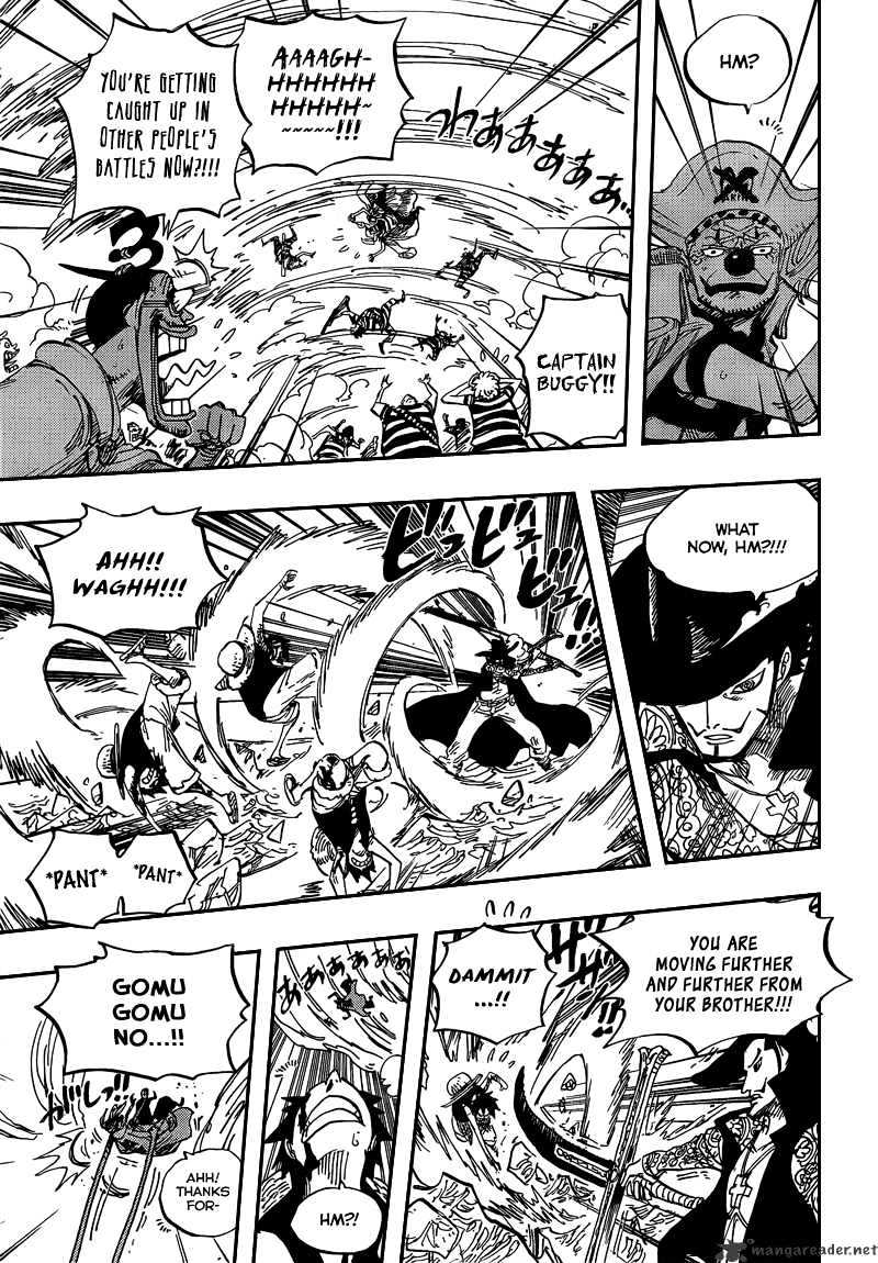 One Piece - Chapter 561 : Luffy Vs Mihawk