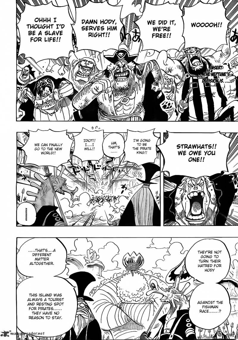 One Piece - Chapter 649 : Dancing Of Breams And Plaices.