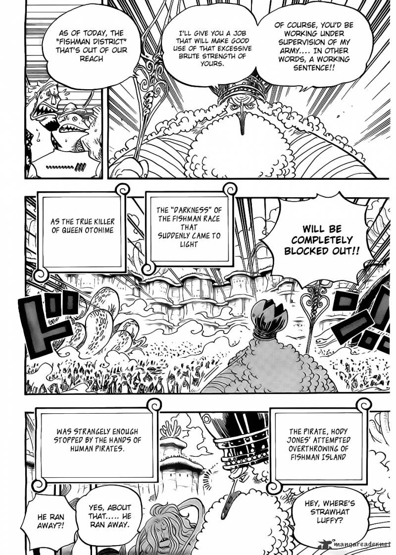 One Piece - Chapter 649 : Dancing Of Breams And Plaices.