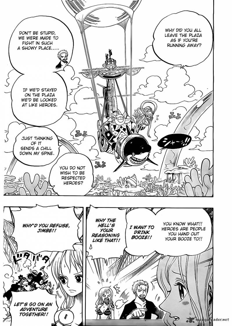 One Piece - Chapter 649 : Dancing Of Breams And Plaices.