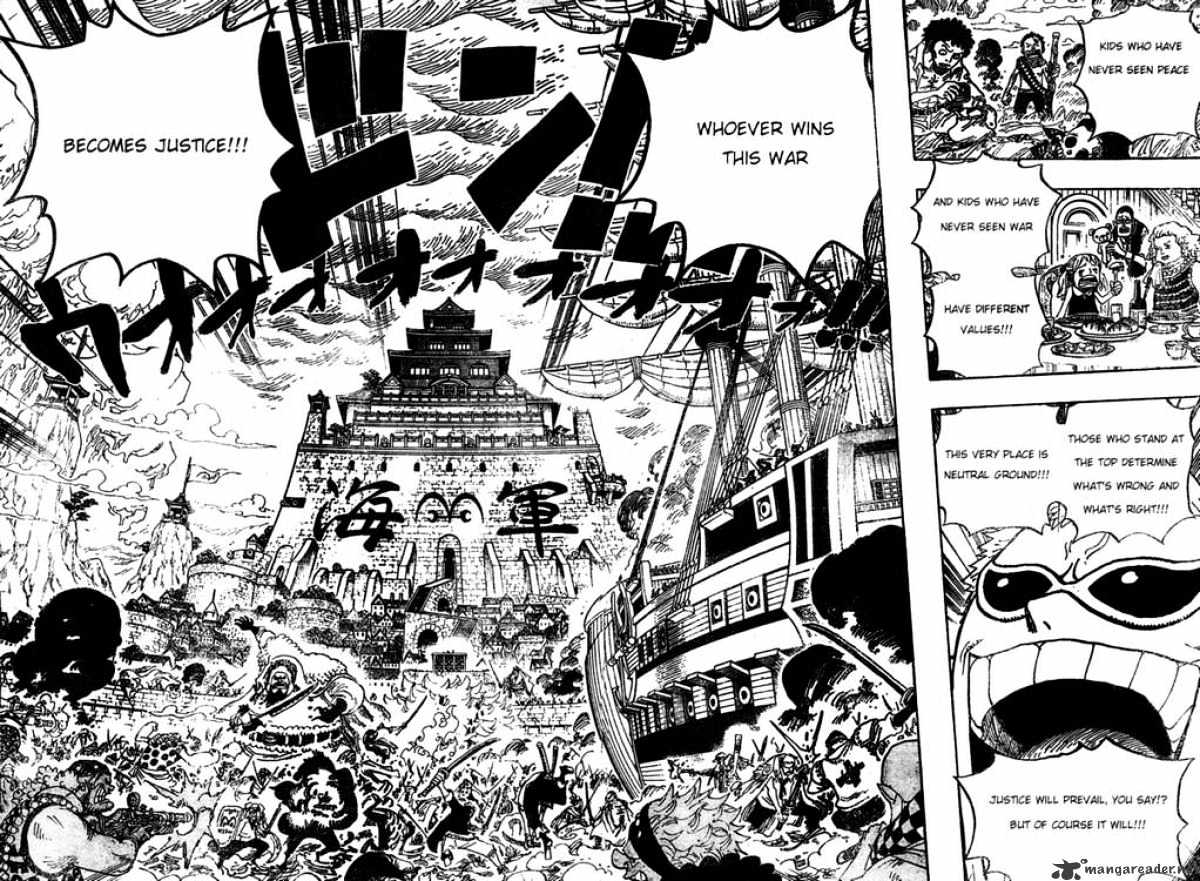 One Piece - Chapter 556 : Justice Will Prevail