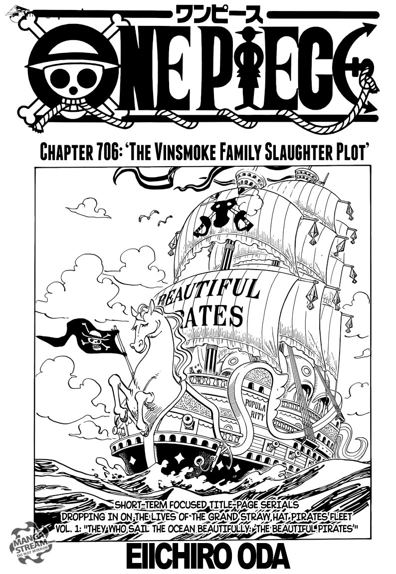 One Piece - Chapter 864 : The Vinsmoke Family Slaughter Plot