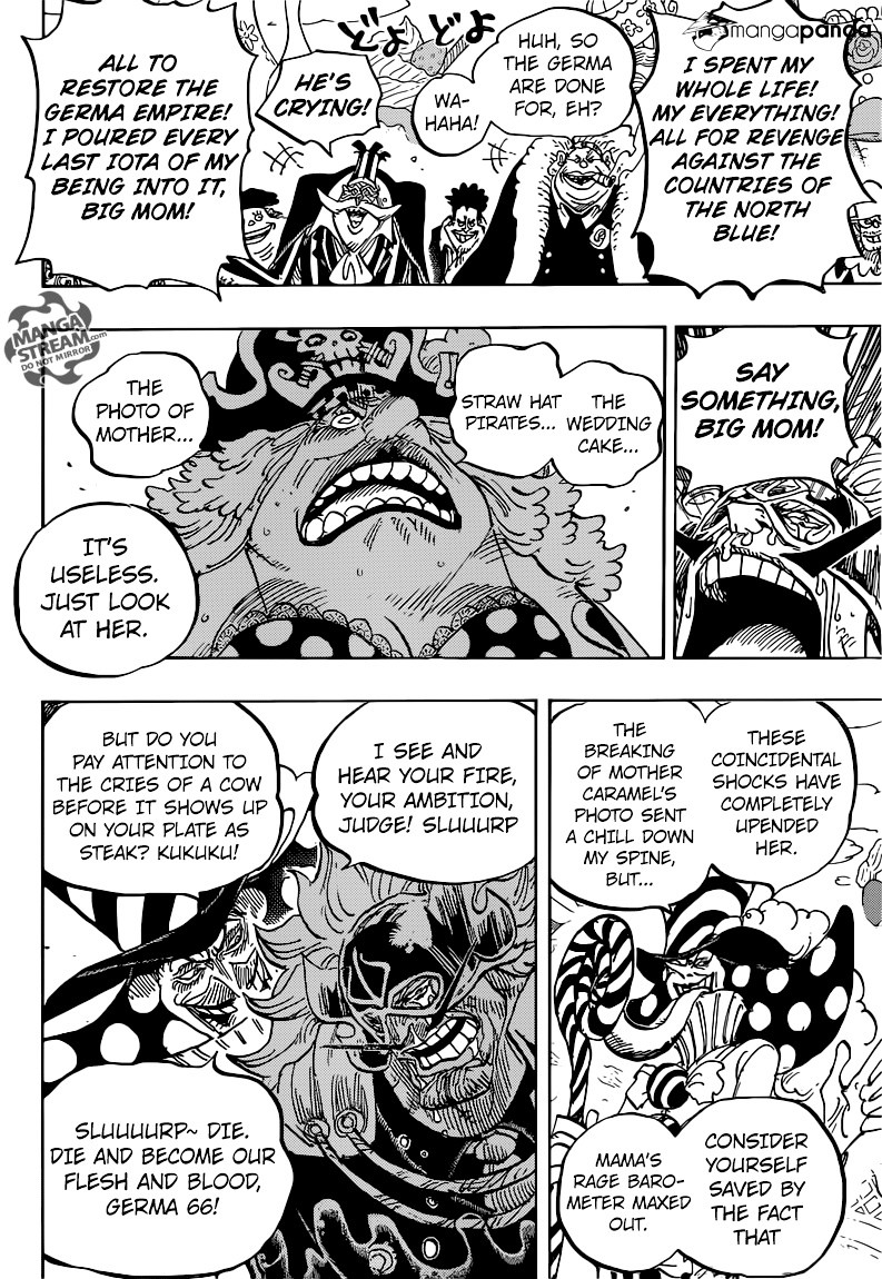 One Piece - Chapter 864 : The Vinsmoke Family Slaughter Plot