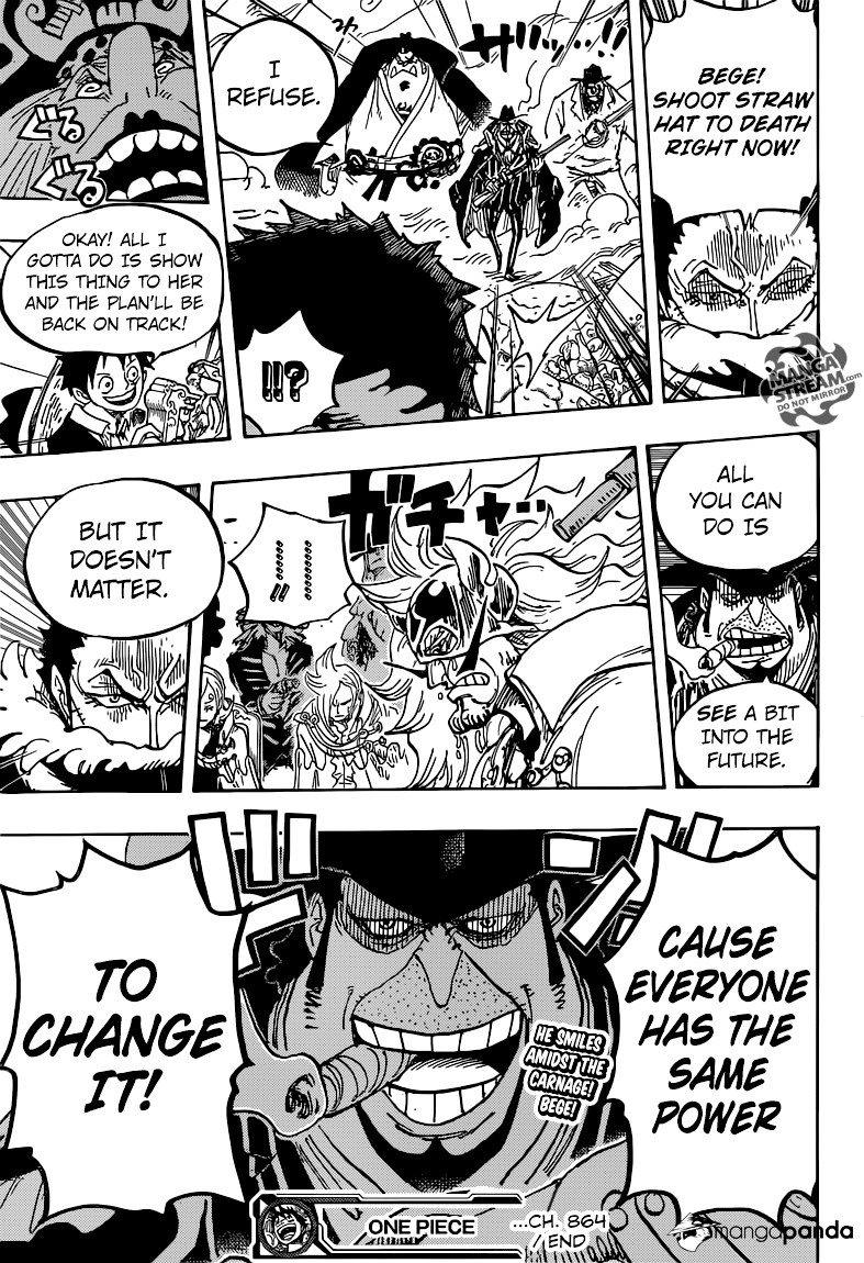 One Piece - Chapter 864 : The Vinsmoke Family Slaughter Plot