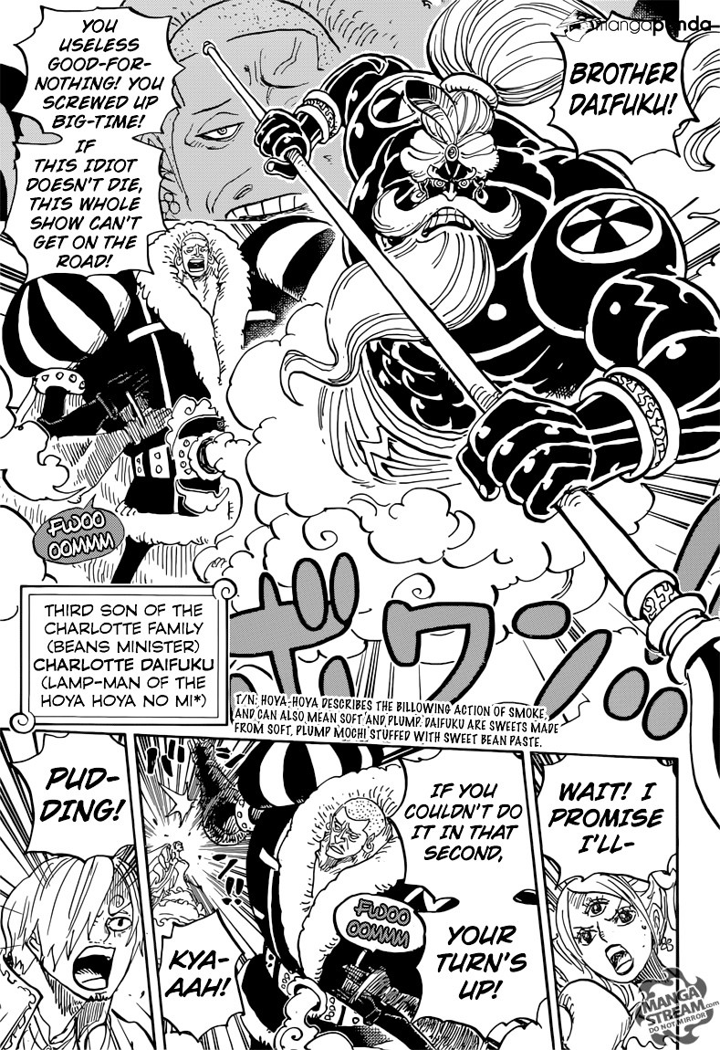 One Piece - Chapter 864 : The Vinsmoke Family Slaughter Plot