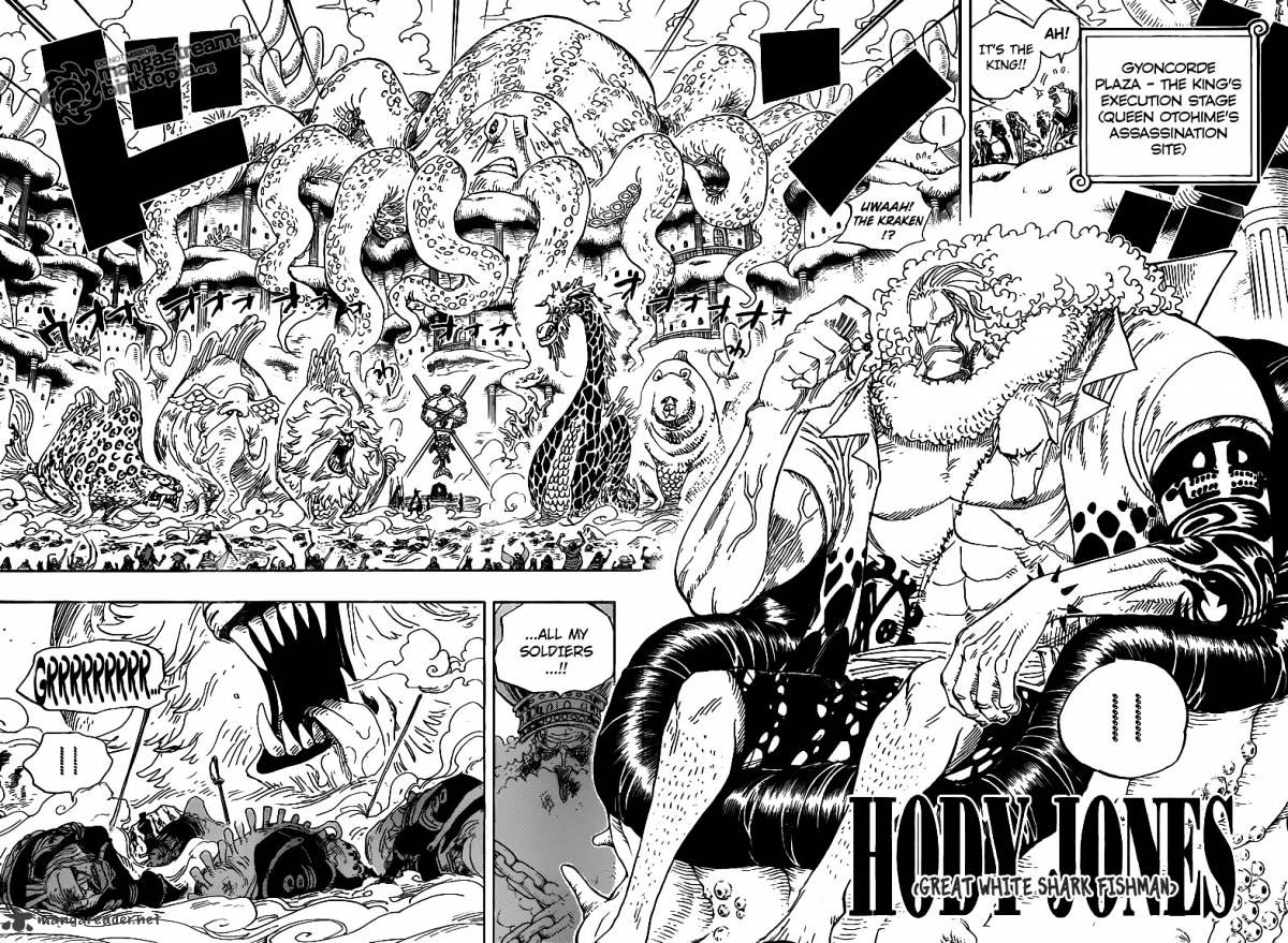 One Piece - Chapter 631 : Gyoncorde Plaza