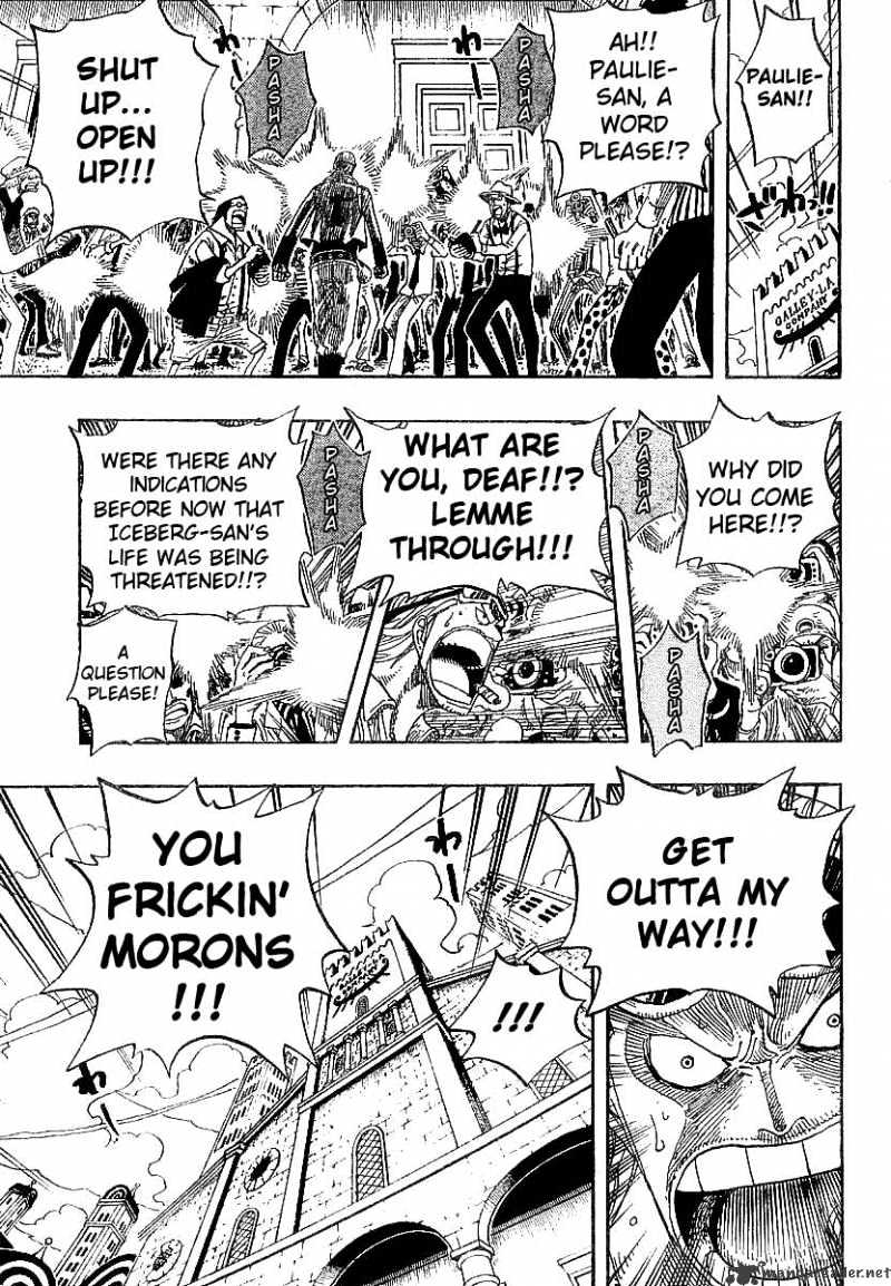 One Piece - Chapter 334 : The Big Incident In The Locked Room