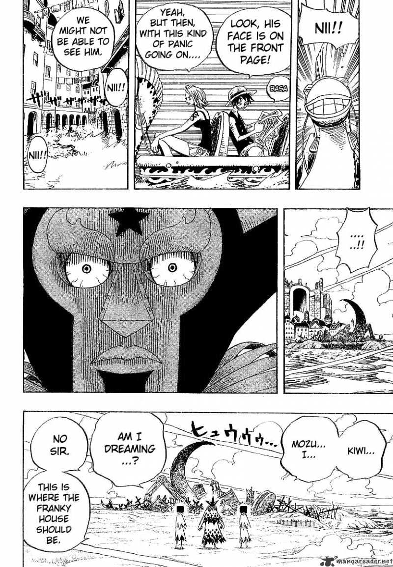 One Piece - Chapter 334 : The Big Incident In The Locked Room