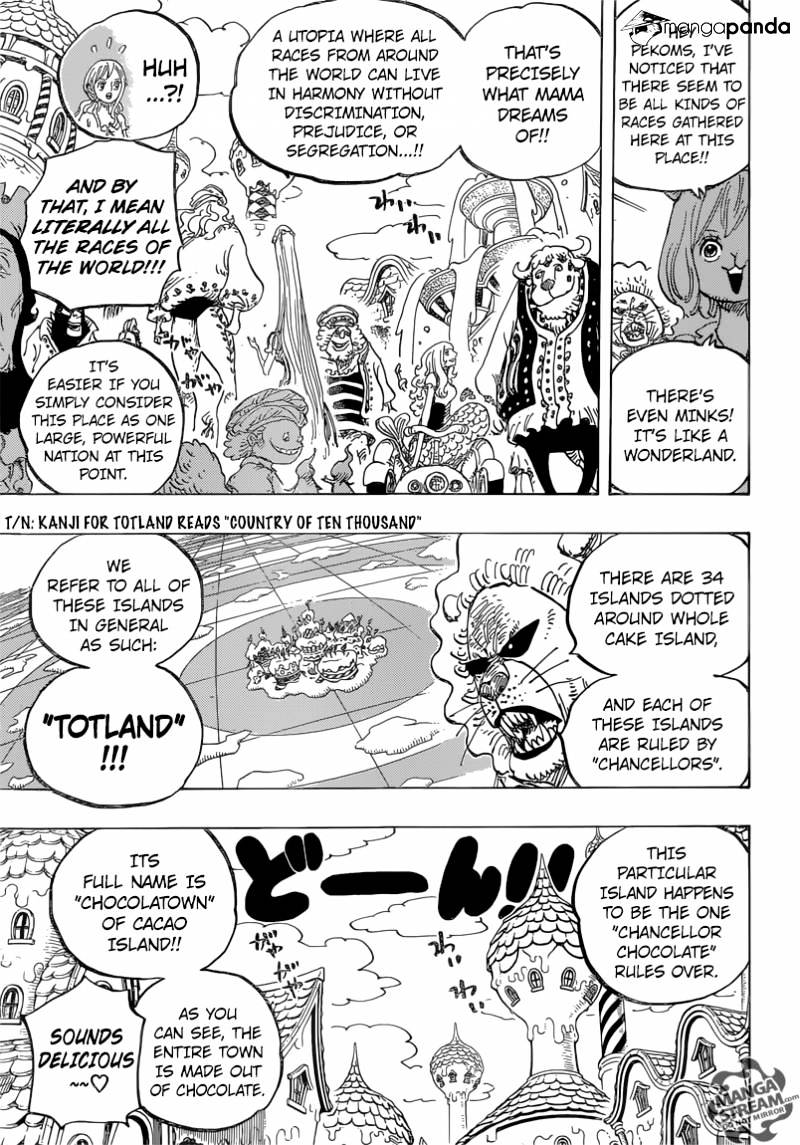 One Piece - Chapter 827 : Totland