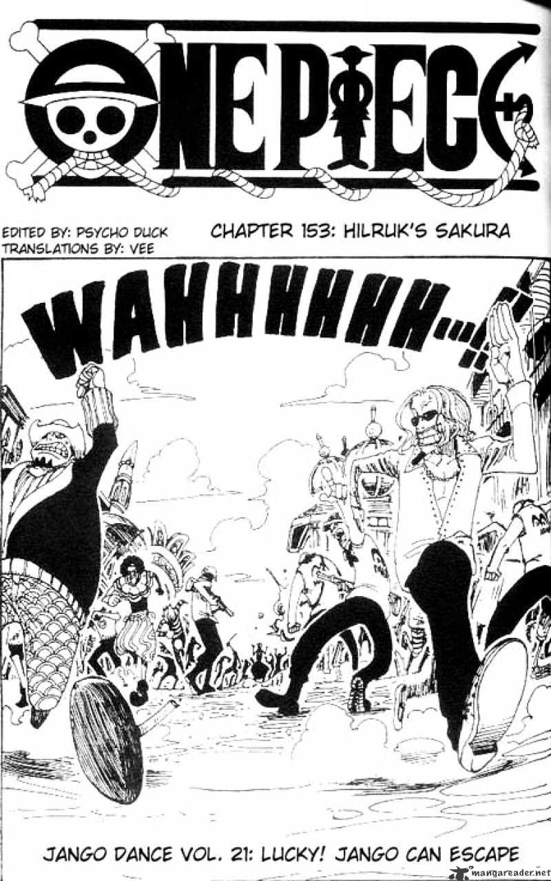 One Piece - Chapter 153 : Hilruk S Sakura