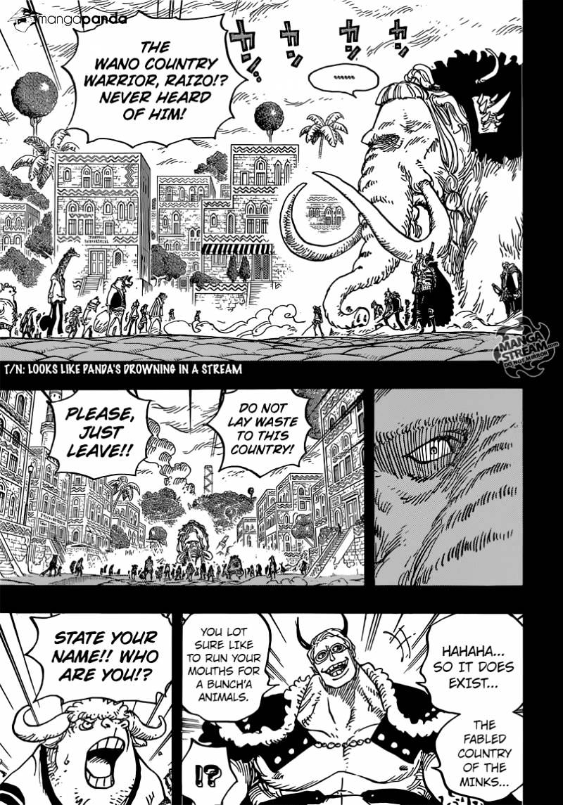 One Piece - Chapter 808 : Duke Inuarashi