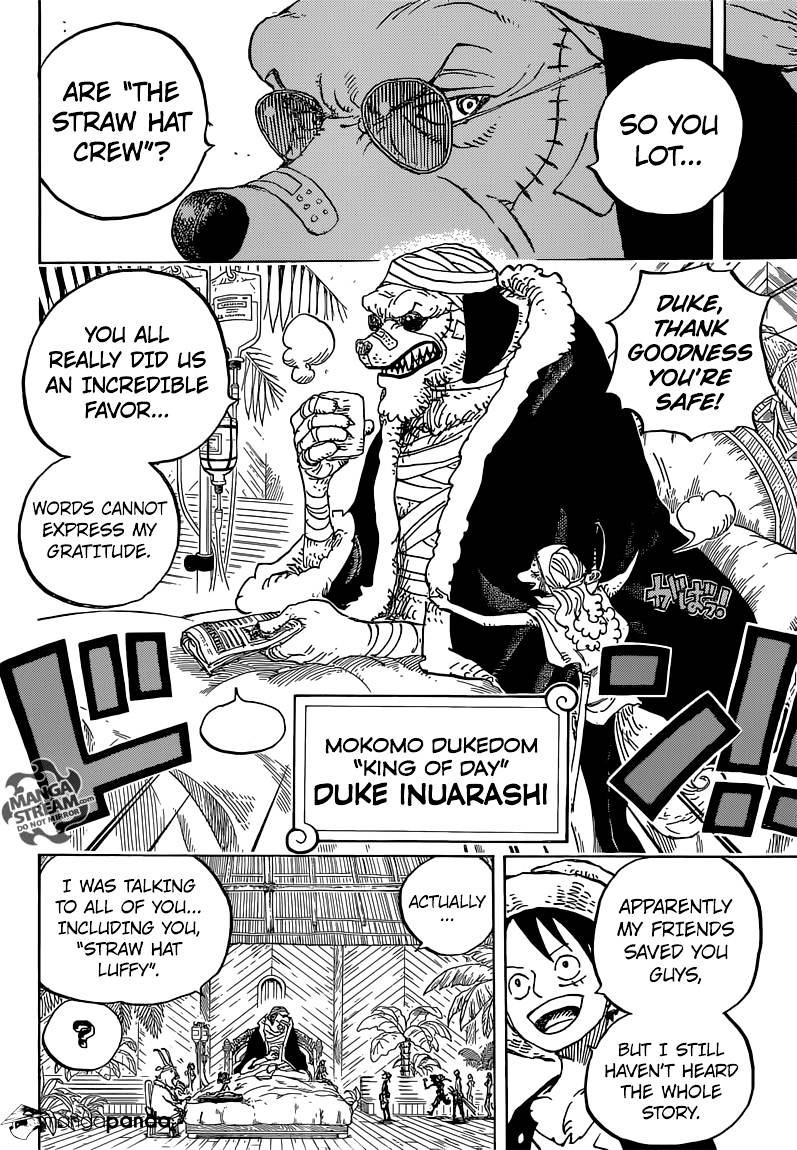 One Piece - Chapter 808 : Duke Inuarashi