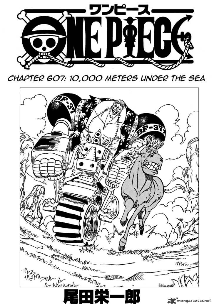 One Piece - Chapter 607 : 10,000 Meters Under The Sea