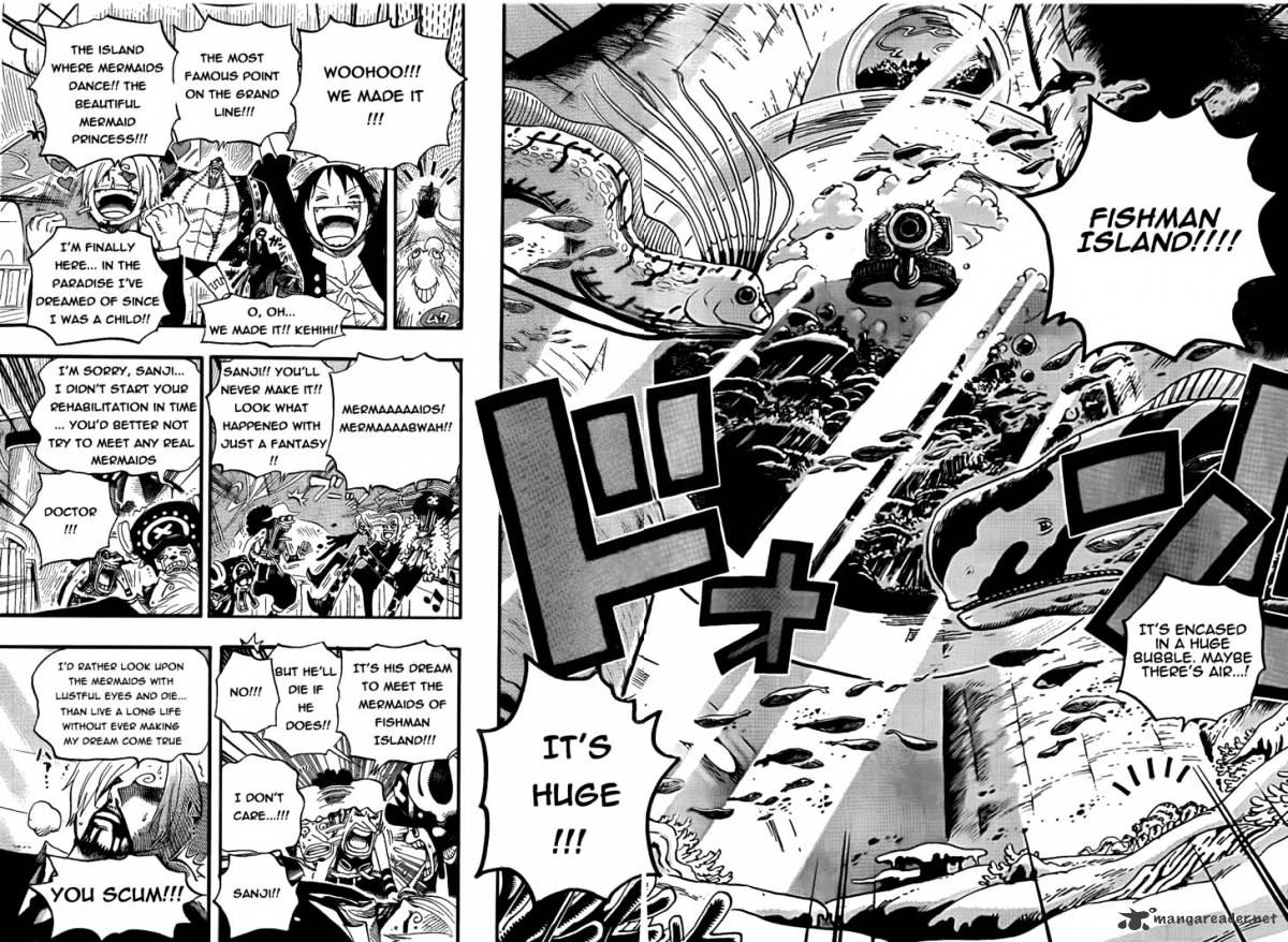 One Piece - Chapter 607 : 10,000 Meters Under The Sea