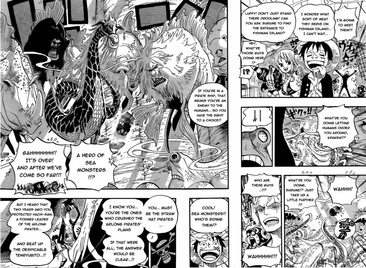 One Piece - Chapter 607 : 10,000 Meters Under The Sea