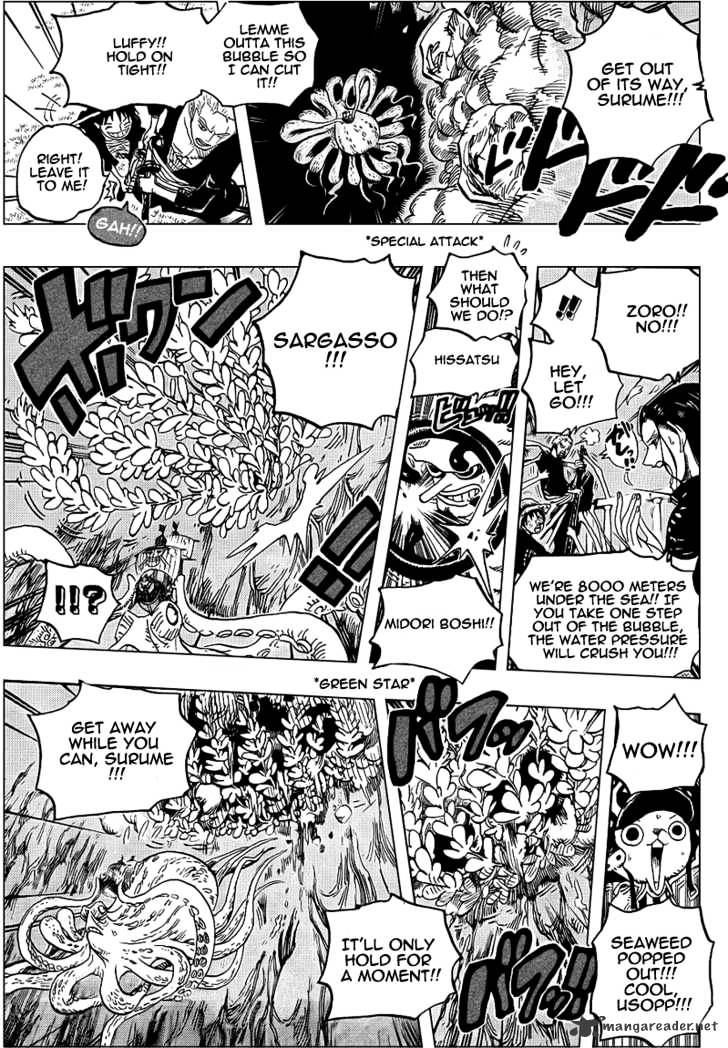 One Piece - Chapter 607 : 10,000 Meters Under The Sea