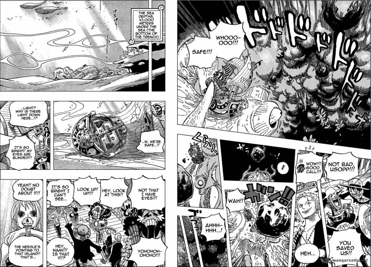 One Piece - Chapter 607 : 10,000 Meters Under The Sea