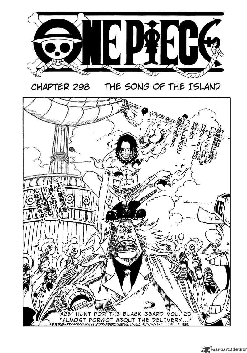 One Piece - Chapter 298 : The Song Of The Island