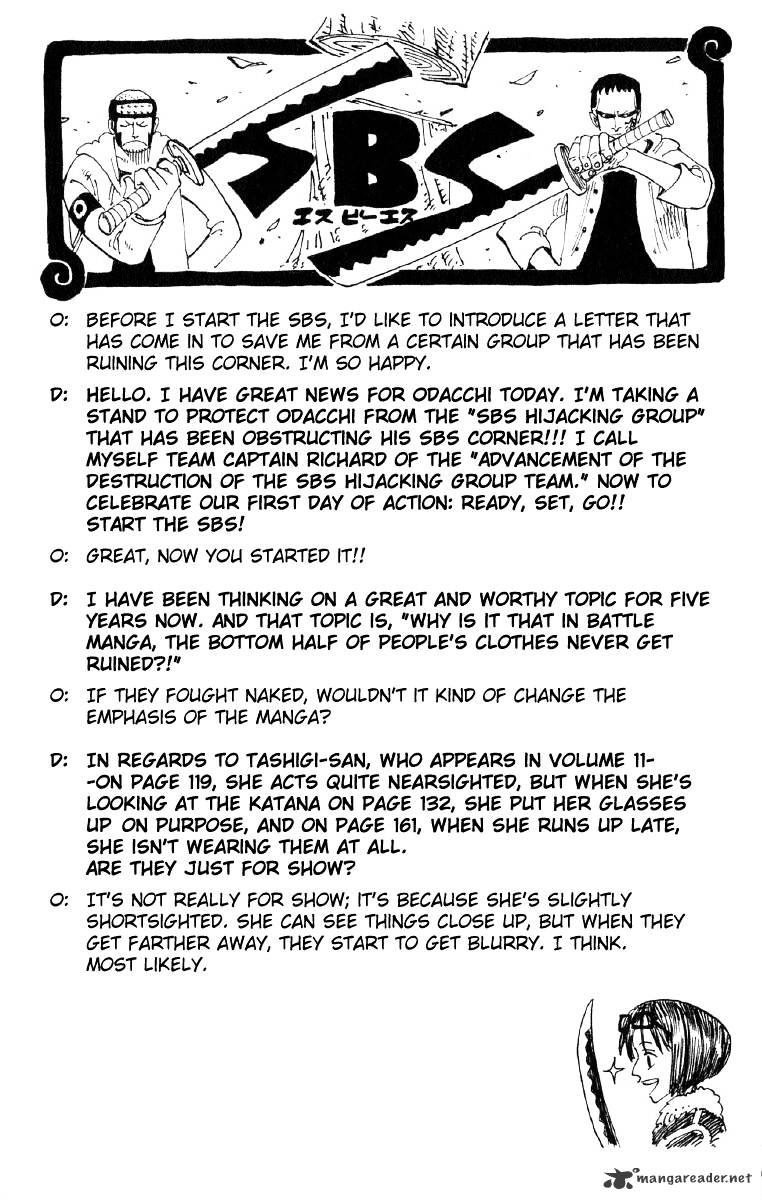 One Piece - Chapter 109 : Problems With Responsibilty