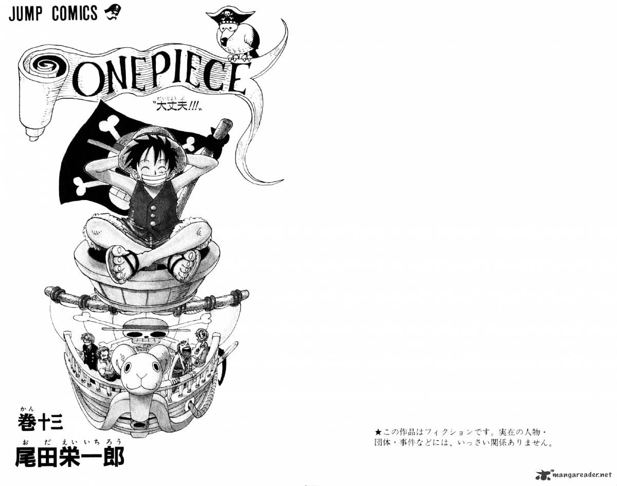 One Piece - Chapter 109 : Problems With Responsibilty