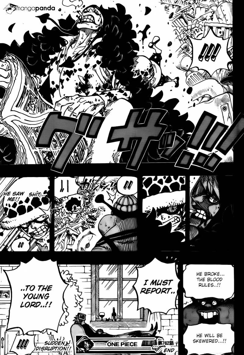 One Piece - Chapter 762 : The White City