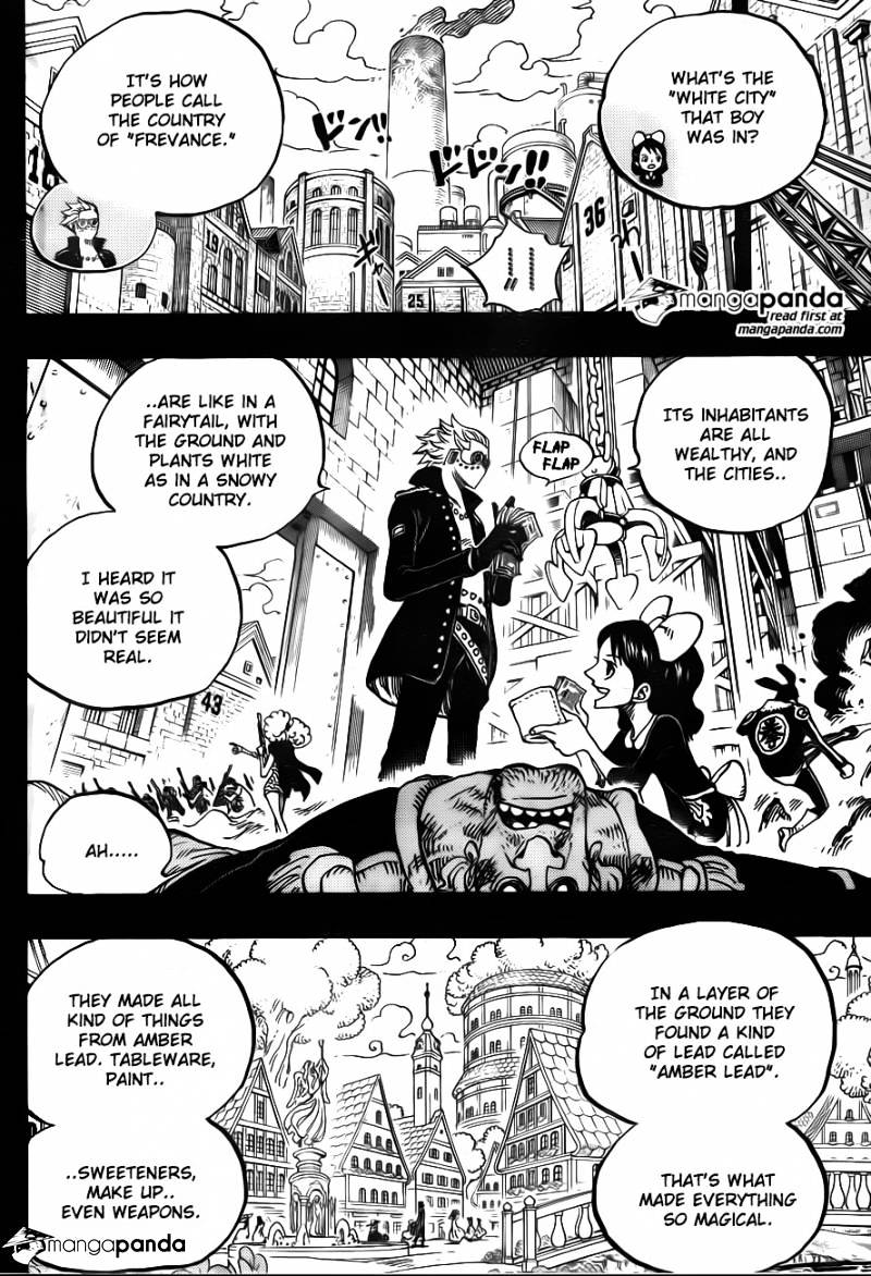 One Piece - Chapter 762 : The White City