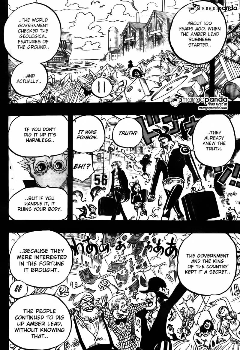 One Piece - Chapter 762 : The White City