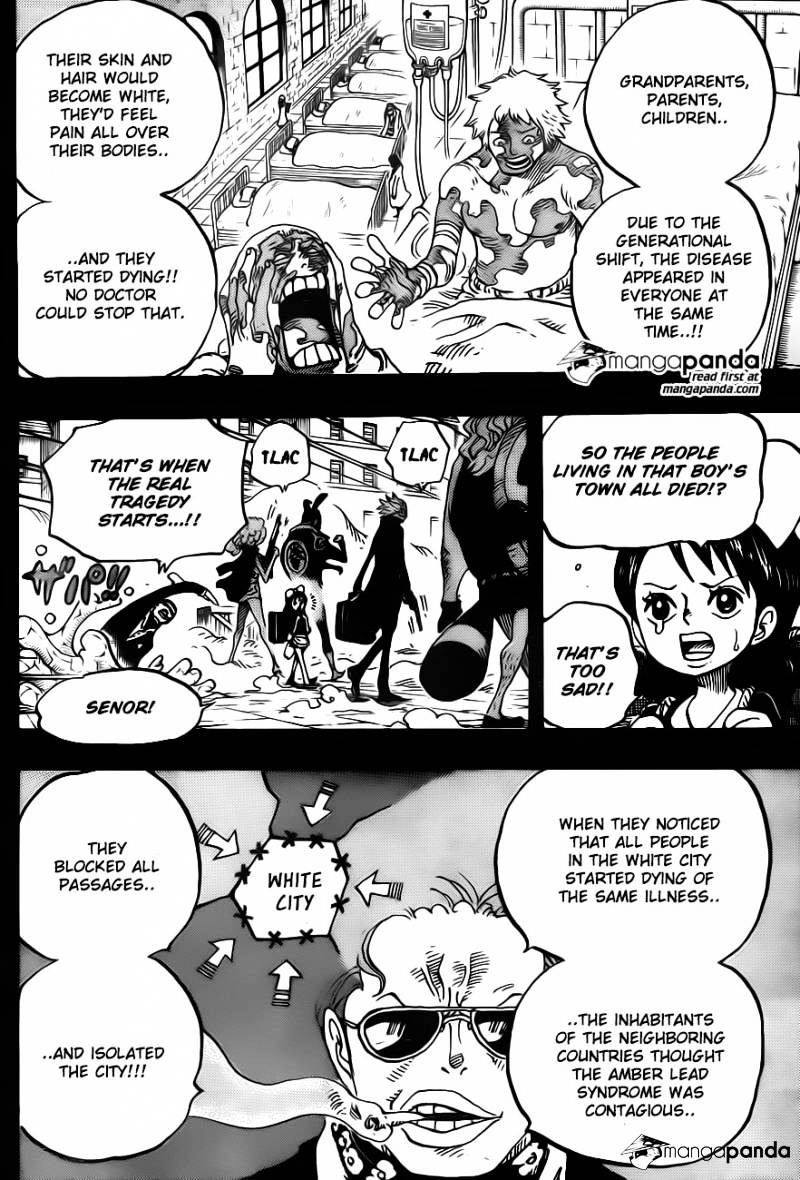 One Piece - Chapter 762 : The White City