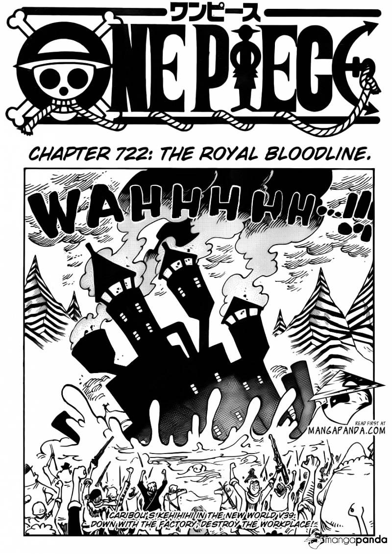 One Piece - Chapter 722 : The Royal Bloodline.