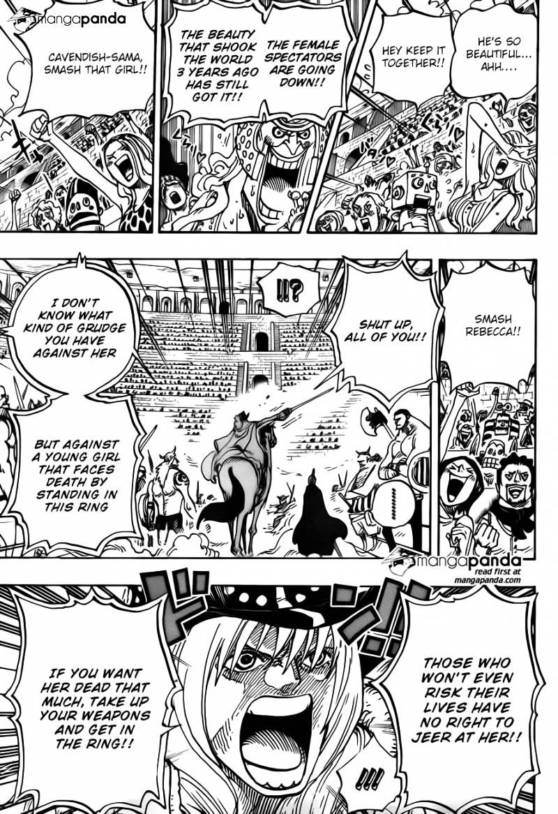 One Piece - Chapter 722 : The Royal Bloodline.