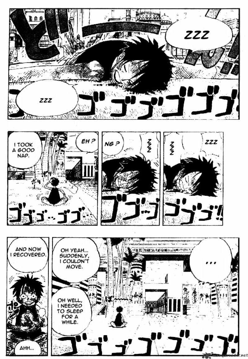 One Piece - Chapter 203 : Like A Crocodile S