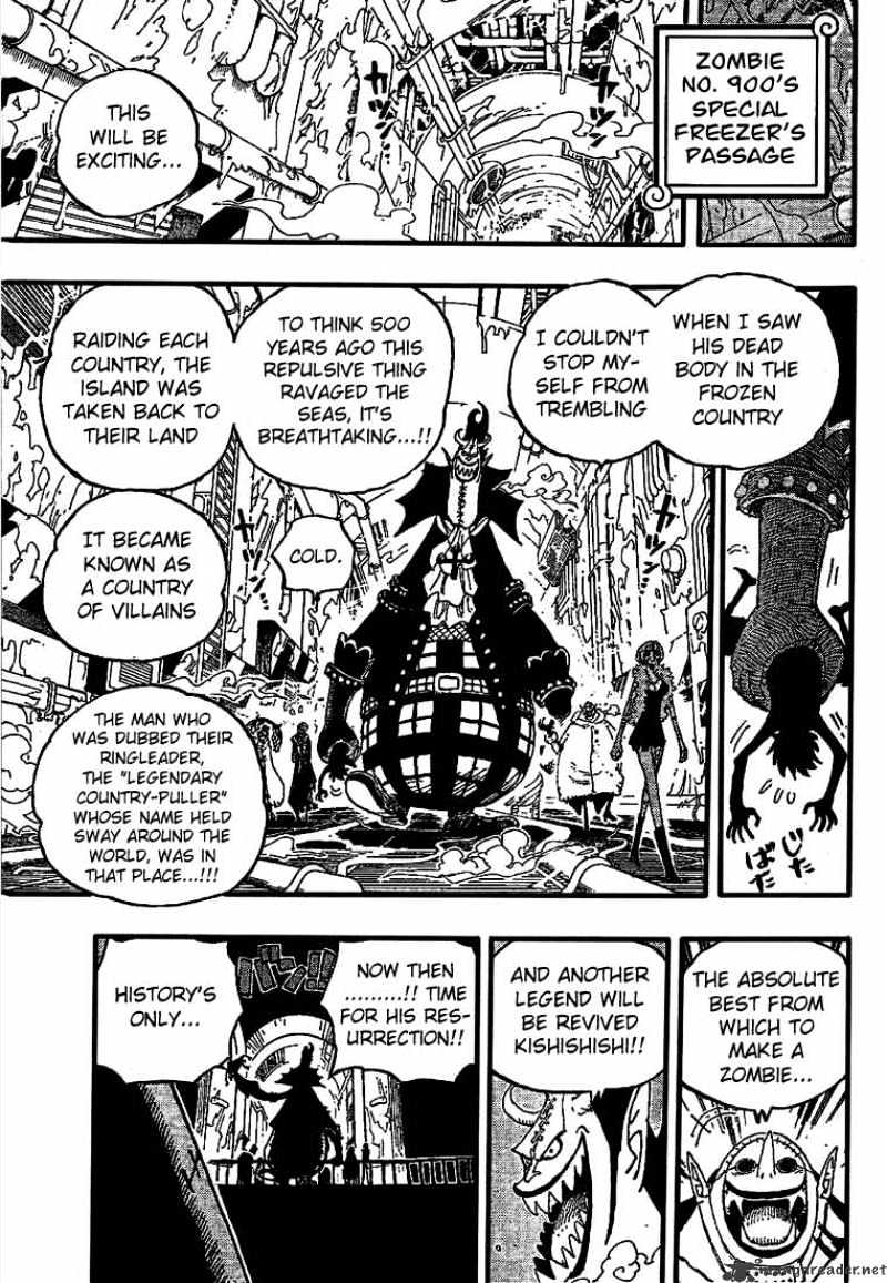 One Piece - Chapter 456 : Demon From The Frozen Land