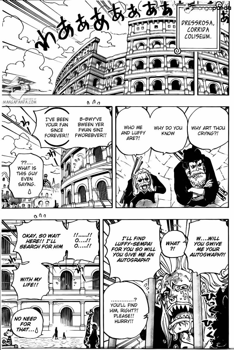 One Piece - Chapter 725 : The Undefeated Woman