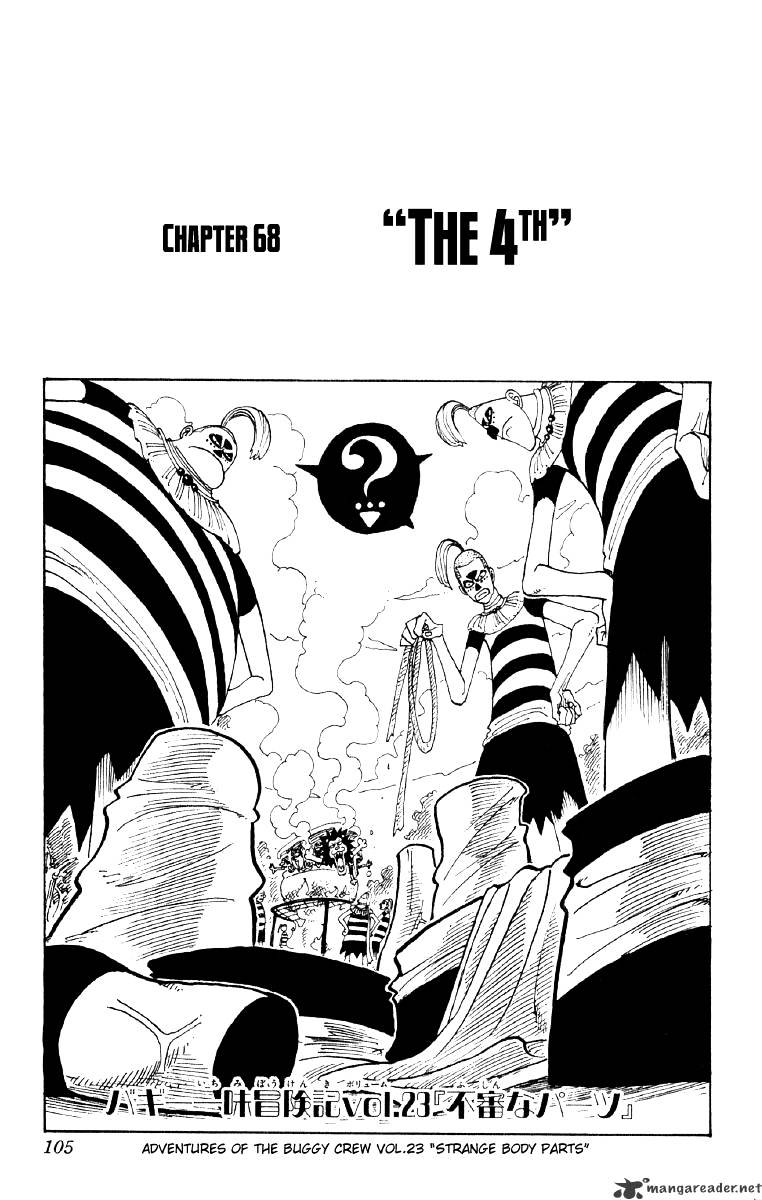 One Piece - Chapter 68 : Member No 4