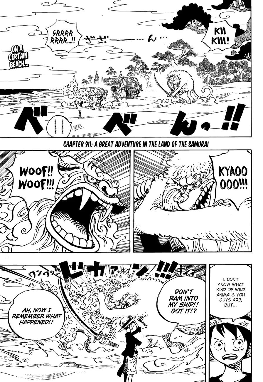 One Piece - Chapter 911