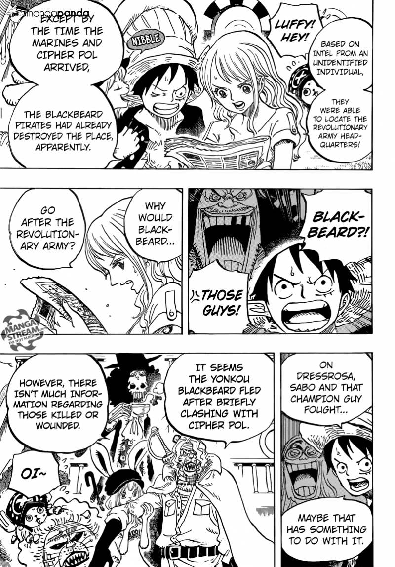 One Piece - Chapter 824 : Little Pirate Games