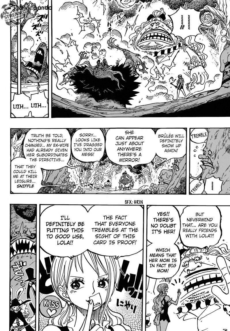 One Piece - Chapter 837 : Luffy Vs Commander Cracker