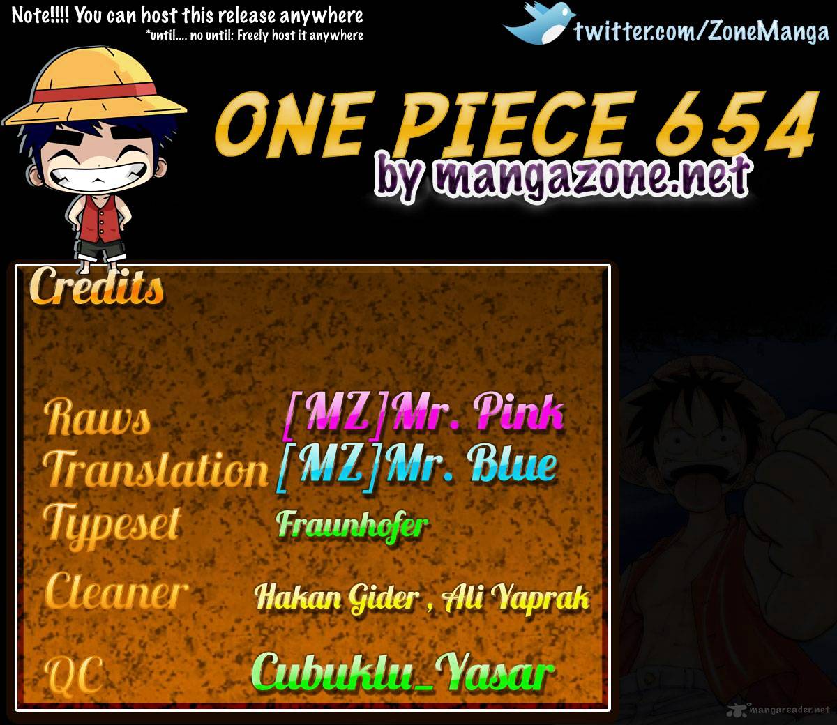 One Piece - Chapter 654 : Gam (Small Group)