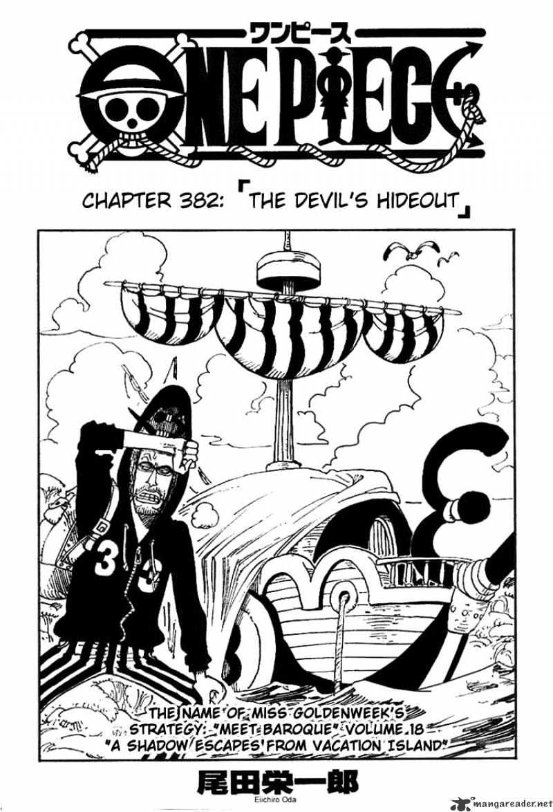 One Piece - Chapter 382 : The Devil S Hideout