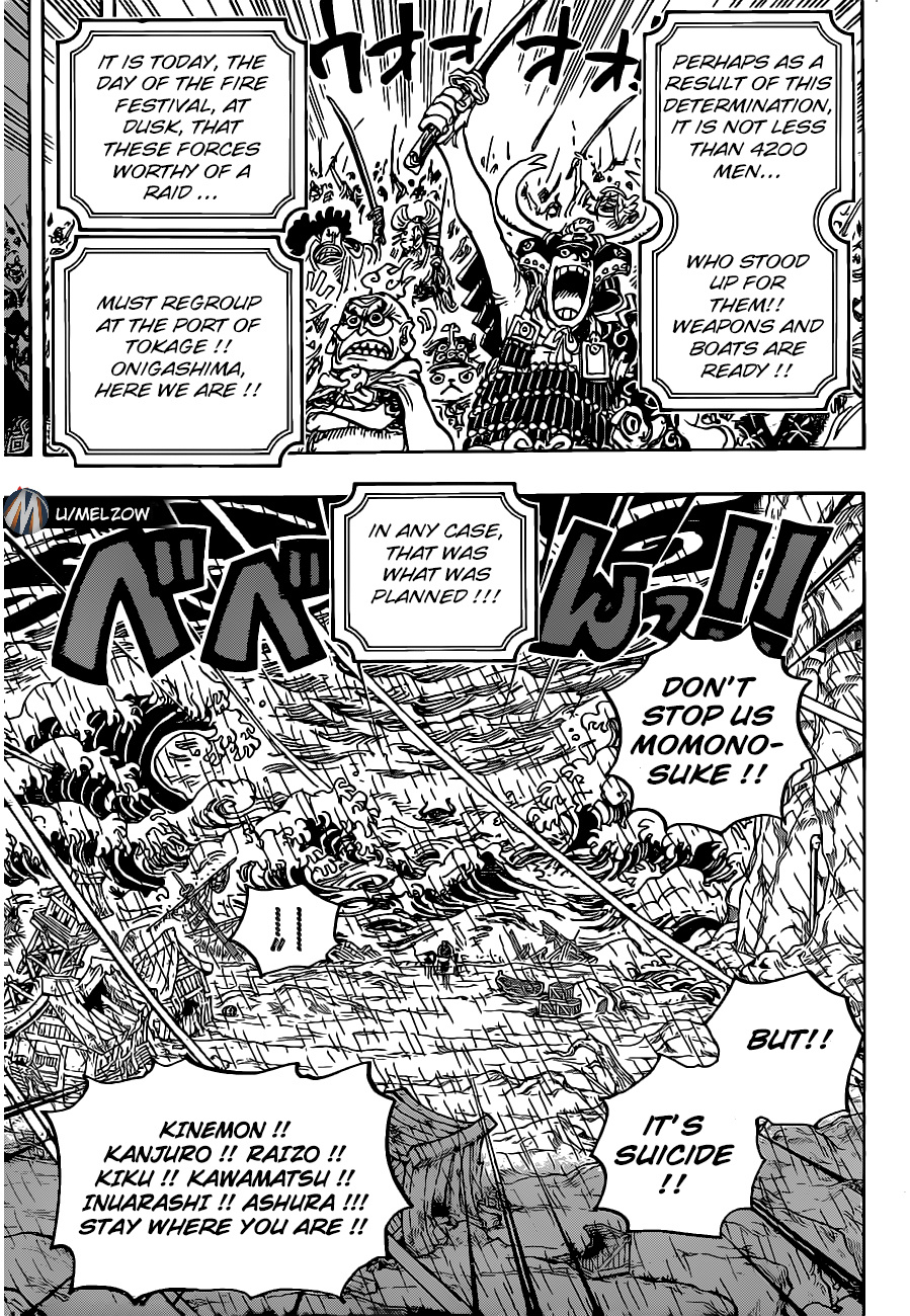 One Piece - Chapter 974: Onward To Onigashima!!