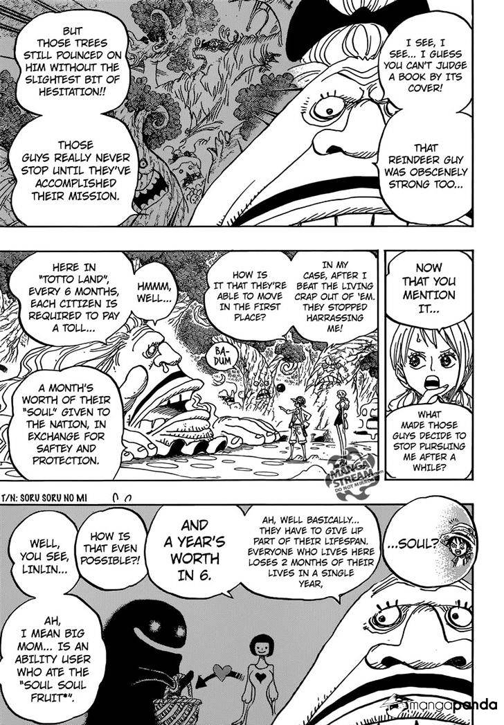 One Piece - Chapter 835 : The Nation Of Souls