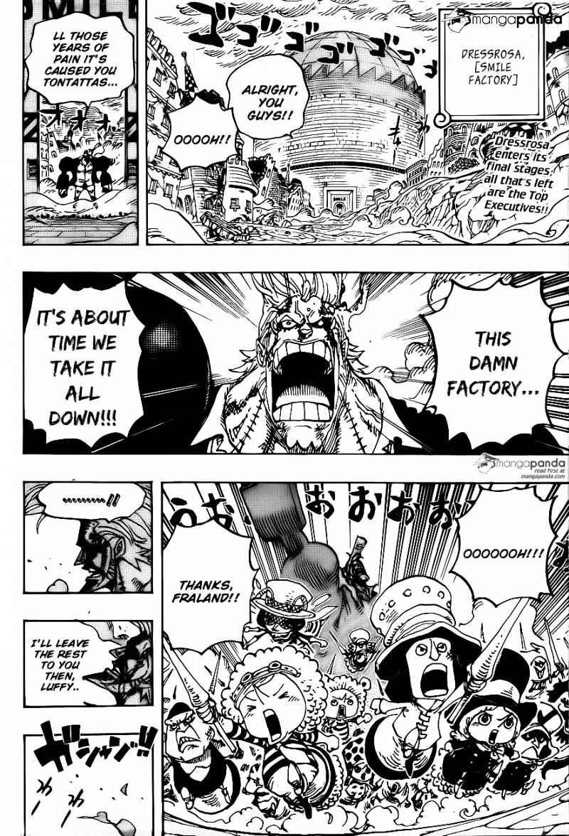 One Piece - Chapter 776 : The Coliseum Hero