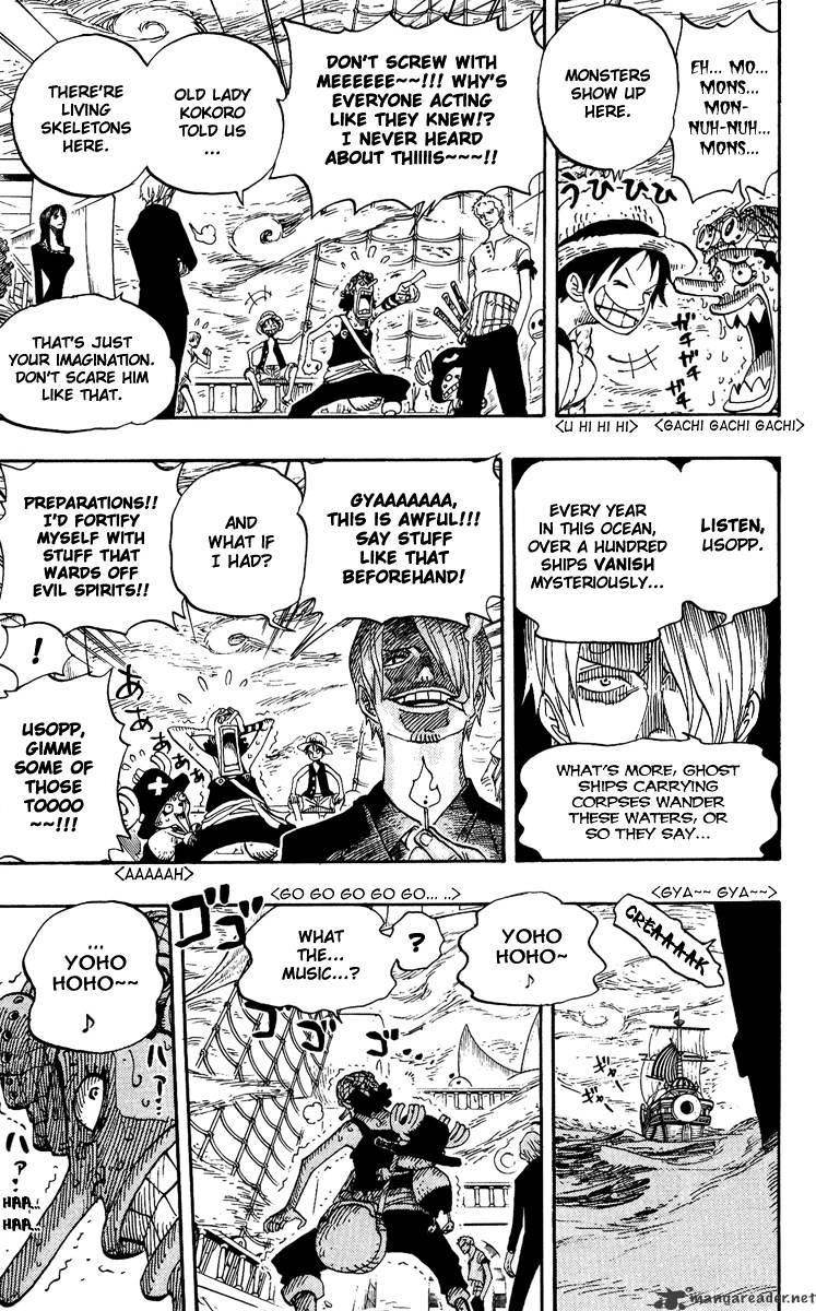 One Piece - Chapter 442 : Adventure In The Demon Sea