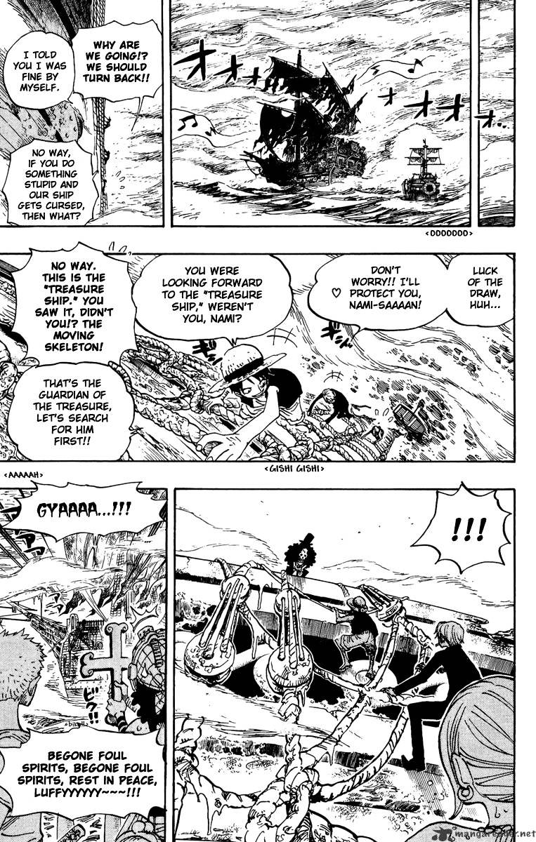 One Piece - Chapter 442 : Adventure In The Demon Sea